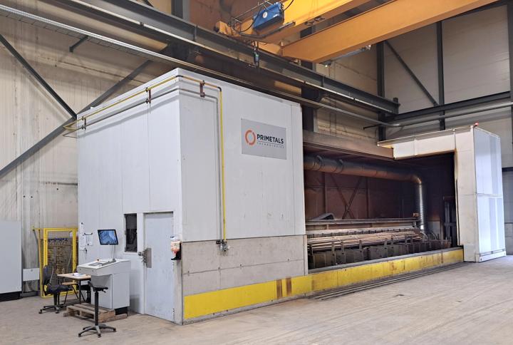 Primetals Technologies’ scrap torch-cutting machine results in heavily reduced noise levels and a streamlined process for the sorting and managing of scrap. 
