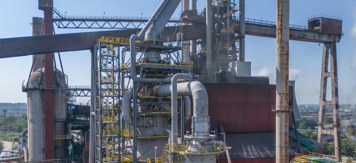 ArcelorMittal Dąbrowa Górnicza blast furnace No. 2 with new gas cleaning plant from Primetals Technologies.