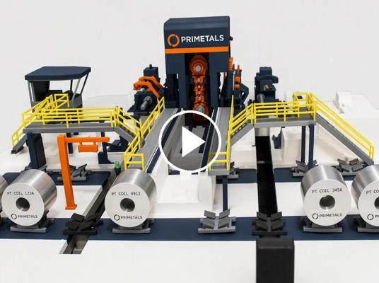 Primetals Technologies hands-on 3D printed mill models