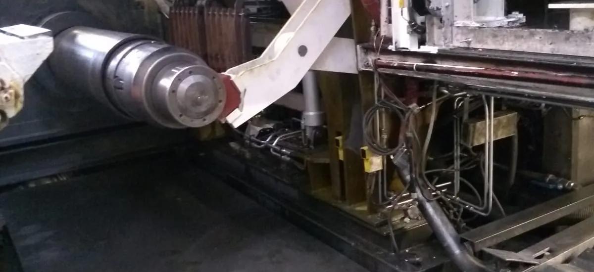Aluminum cold tandem mill new ironing roll