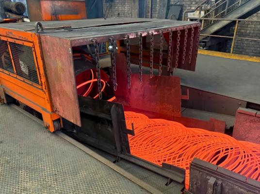 Image of Technical Project Manager, Christiane Hess, and Technical Project Director, Gerhard Dyrdek, of AFV Stahl Gerlafingen