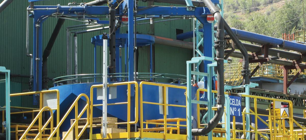 Hybrid Flotation Cell with a rougher-cleaner combination