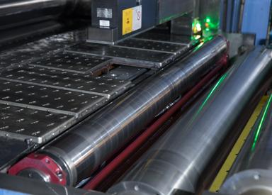 Air Bearing ShapeMeter from Primetals Technologies previously supplied to Jiangsu Dingsheng New Materials installed on one of its mills.