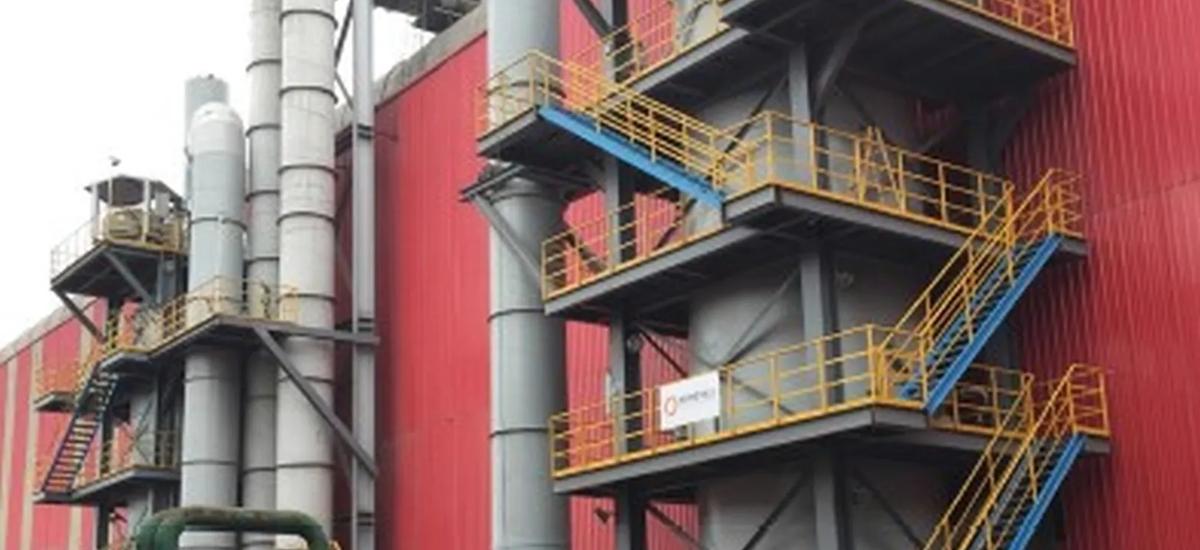 WESP towers from Primetals Technologies for BOF #1 and #2 at Changzhou Eastran Special Steel Co. Ltd.