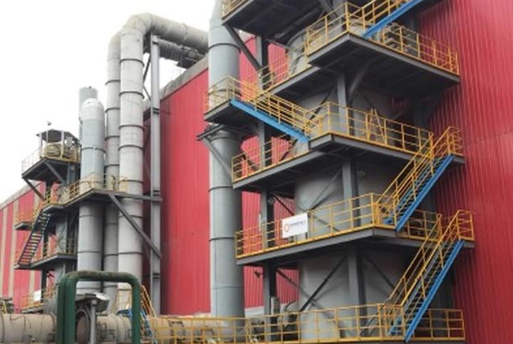 WESP towers for BOF at Changzhou Eastran Special Steel Co. Ltd.