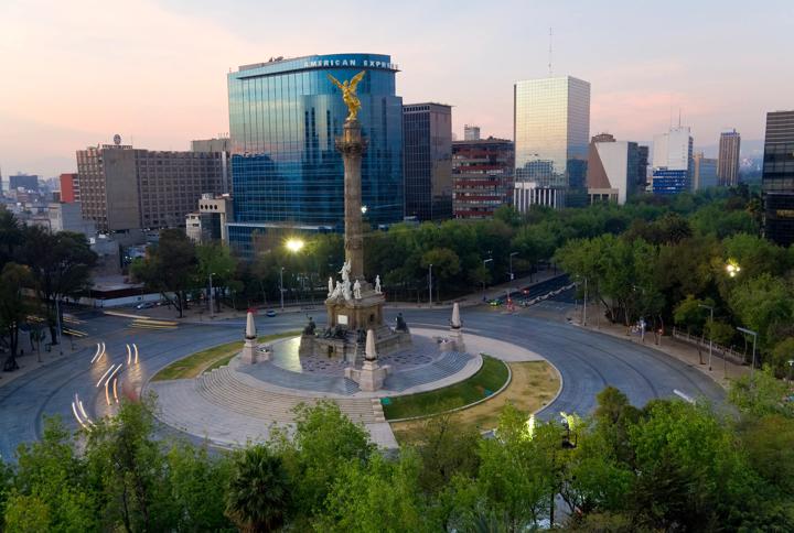 El Angel and Independence Monument, Mexico City, Mexico