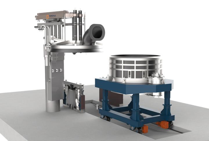 The new EAF Ultimate Move electric arc furnace from Primetals Technologies reduces CAPEX without compromising productivity or flexibility. 