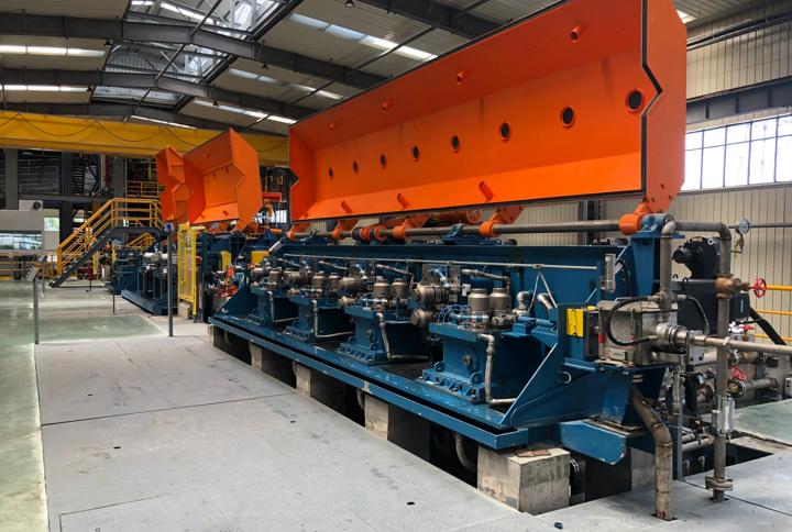 New SCR 9000 copper rod mill produced by Primetals Technologies, highest capacity ever supplied to Southwire Company LLC, for operation by Jiangxi Copper Company.