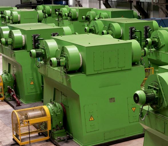 Medium-Voltage motor for hot strip mill application