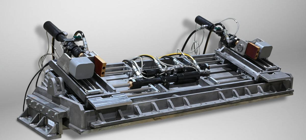 Inductor system for work rolls from Primetals Technologies.