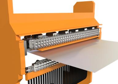 Rendering of the Lidao New Energy ISV spray bar assembly from Primetals Technologies. 