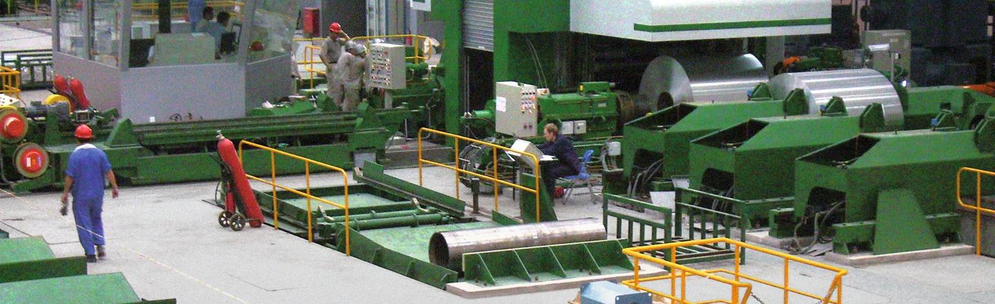 aluminum foil roughing mill