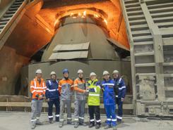 ArcelorMittal Eisenhüttenstadt (AMEH) and Primetals Technologies have successfully installed a new suspension system for LD converter (BOF) No.2.