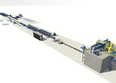 Endless Bar Production 3D Rendering