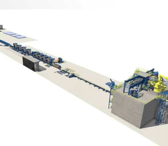 Endless Bar Production 3D Rendering