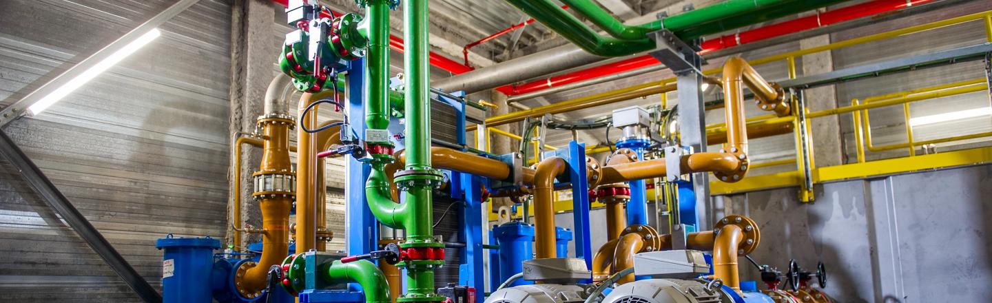 Hydraulic system at NLMK in Belgium 