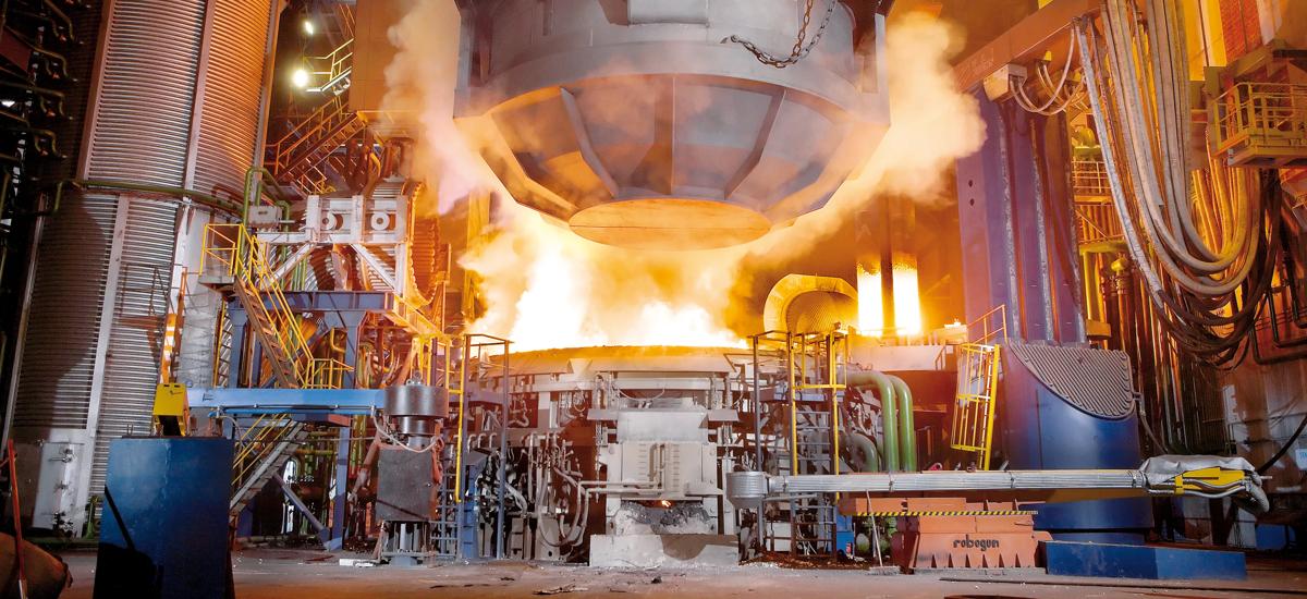 EAF bucket charging at Gebze