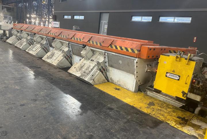 10-stand Morgan No-Twist mill from Primetals Technologies.