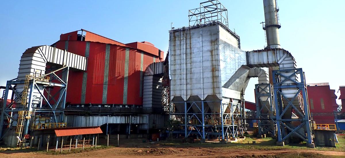 The circular pelletizing plant from Primetals Technologies at EMIL’s premises in India.