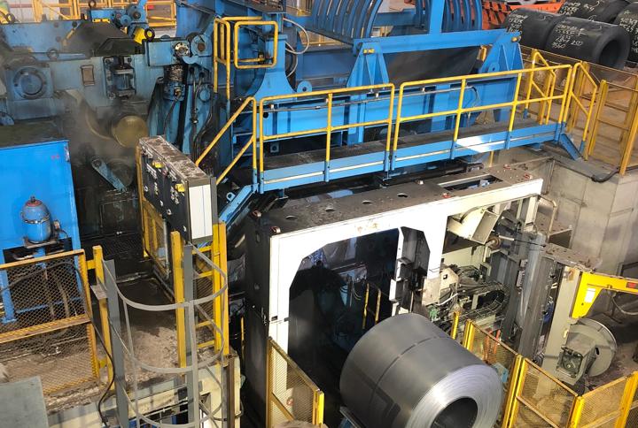 New heavy downcoiler at Ilyich Steel in Ukraine