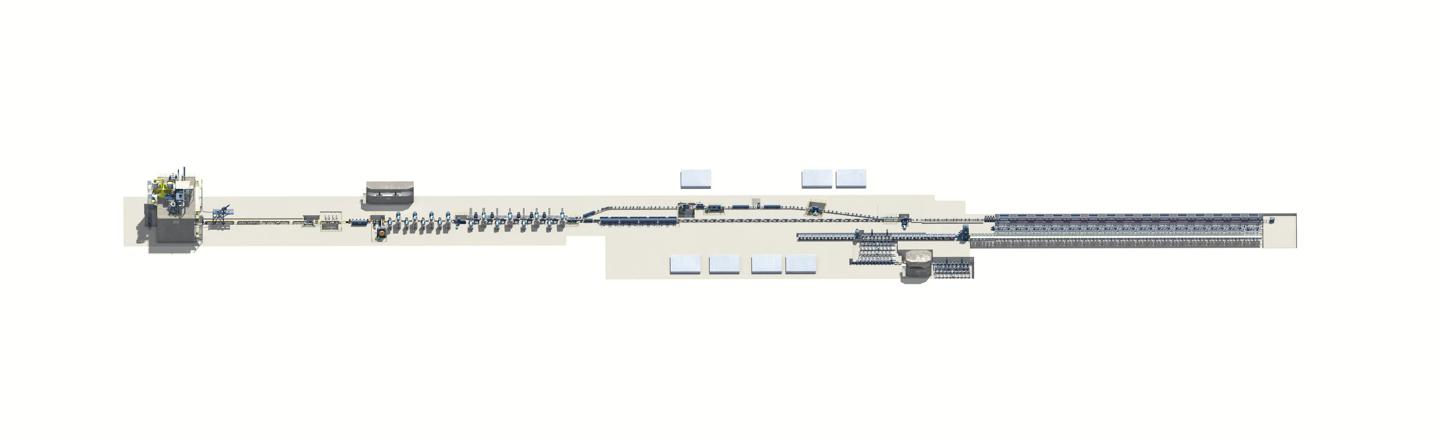 Endless Bar Production 3D Rendering