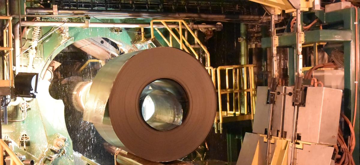 Arvedi ESP plant no. 1 at Rizhao Steel Group Co., Ltd in Rizhao, China. In July, the plant supplied by Primetals Technologies produced ultra-thin hot strip with thickness of 0.8 millimeters.