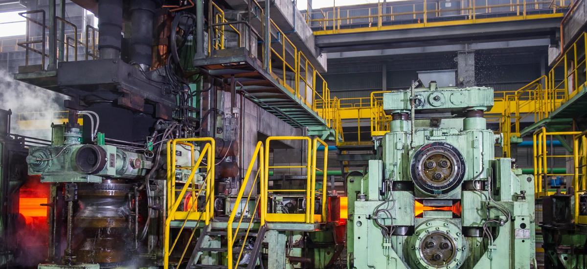 Rolling train with Red Ring Series 5 by Primetals Technologies