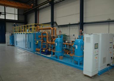 Can Line Filter Lubrication unit in the workshop