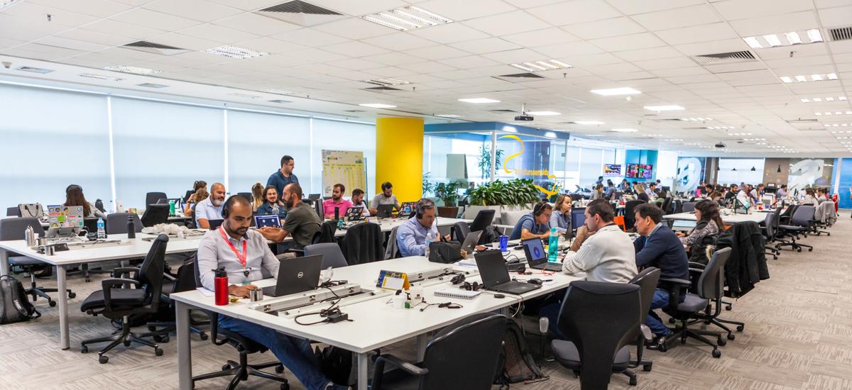 A view inside Gerdau's HQ