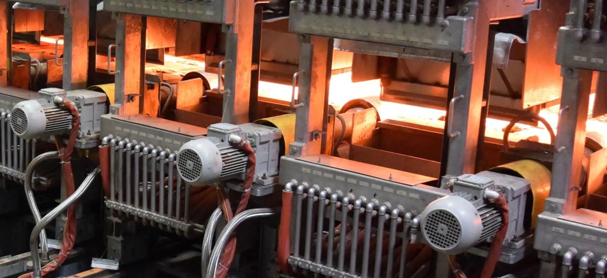 Image of the energy saving inductive heater at the Arvedi ESP