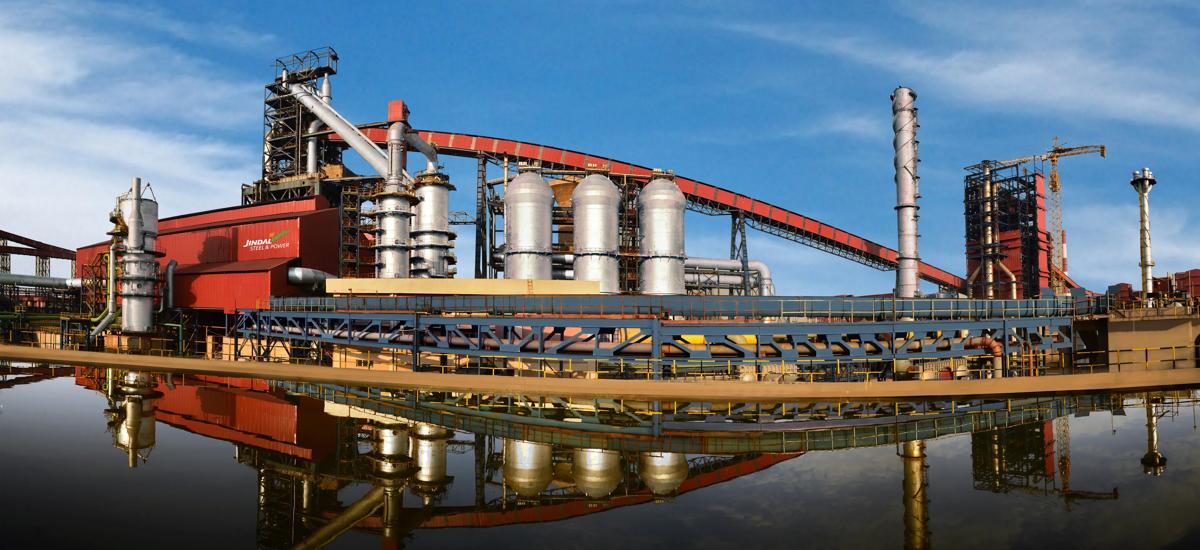 Blast furnace No. 1, supplied by Primetals Technologies, at Jindal Steel and Power, Angul, India.