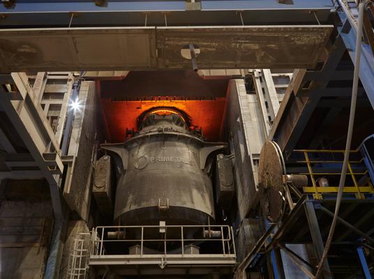 AOD converter for stainless steelmaking at Acroni