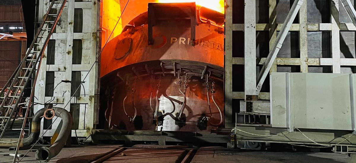 Primetals Technologies has implemented a new AOD converter meltshop and continuous caster at Jindal Stainless in India. 