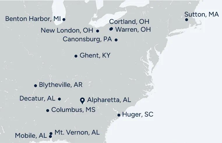 Primetals Technologies locations in the USA