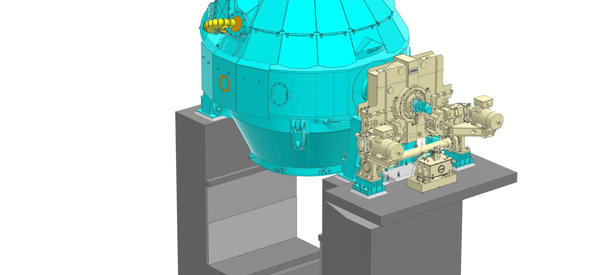 Primetals Technologies will supply two LD converters (BOFs) to ArcelorMittal Monlevade, one of them pictured here as a 3D rendering.