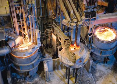 Twin Ladle Furnace at Carinox