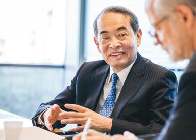 Photo of former Primetals Technologies CEO Yasukuni Yamasaki