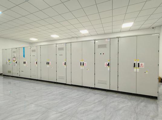 Medium-voltage drives system supplied by Primetals Technologies in partnership with Inovance.