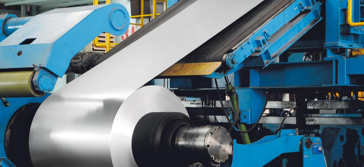 Coiled Aluminum strip. Primetals Technologies will modernize heat treatment line no. 2 at the Ranshofen, Austria plant of AMAG rolling GmbH.