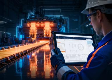 m.space HMI on tablet