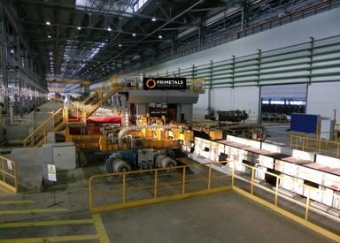 Image of Billet stand from Primetals Technologies