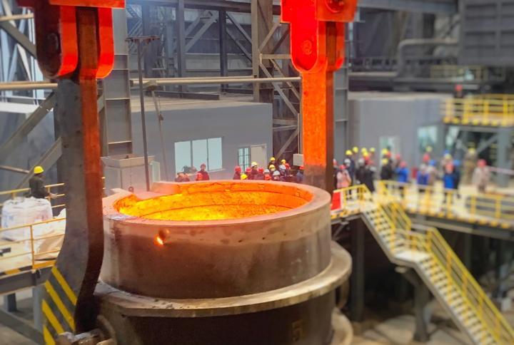 EAF Furnace and ladle furnace supplied for Guilin Pinggaang, China