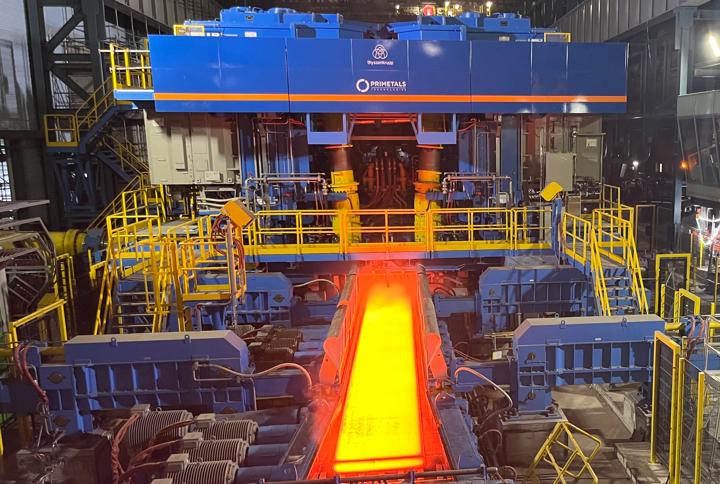 The modernized hot-strip mill from Primetals Technologies allows thyssenkrupp Steel to improve yield and expand its product portfolio.