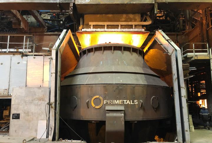 Primetals Technologies Receives FAC for LD (BOF) Converter Modernized at Mechel in Chelyabinsk