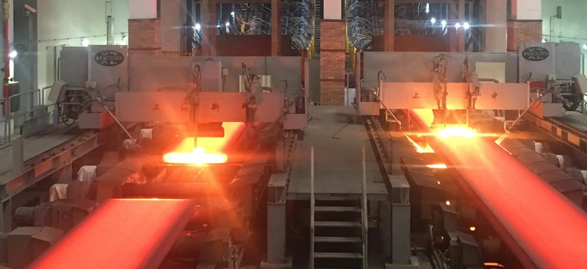 Two-strand continuous slab caster from Primetals Technologies at the Chinese steel producer, Shandong Iron & Steel Group Rizhao Co. Ltd.