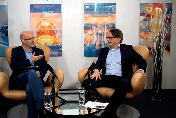 Image of the Pioneers Talk host with Kurt Herzog