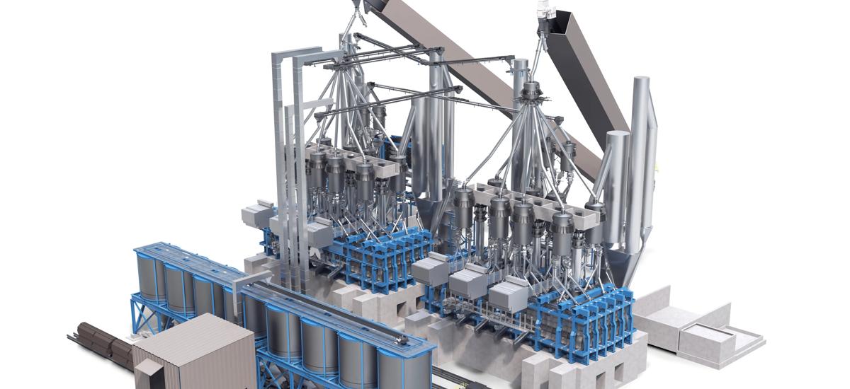 View on total Smelter plant