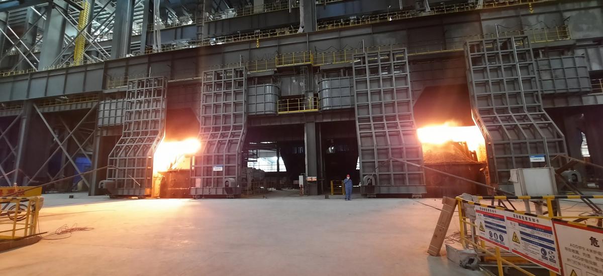 AOD converters in operation, TISCO