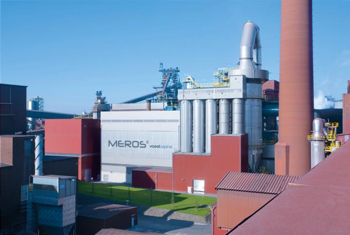 MEROS Off-gas cleaning plant at voestalpine sinter plant in Linz, Austria