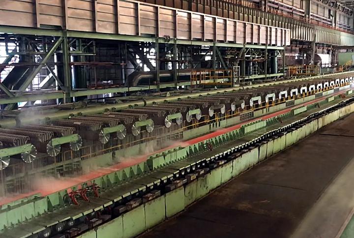 Laminar cooling at Baosteel in China